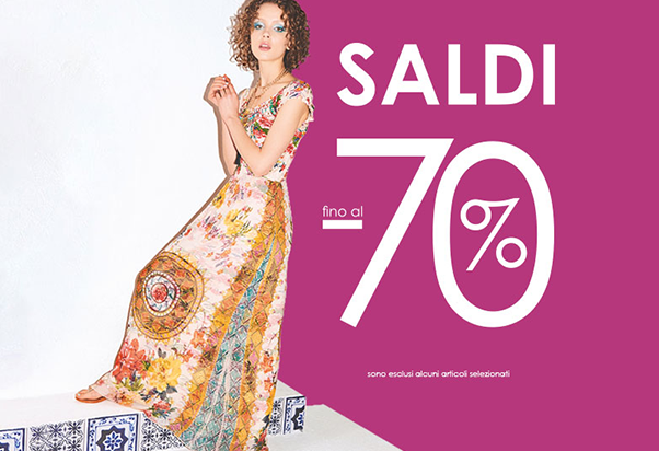 Da Camomilla Italia i saldi sono al 70%