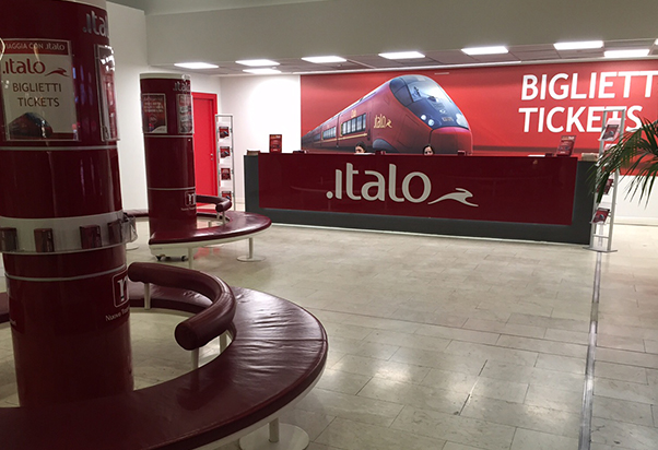 A Milano Centrale apre la biglietteria Italo