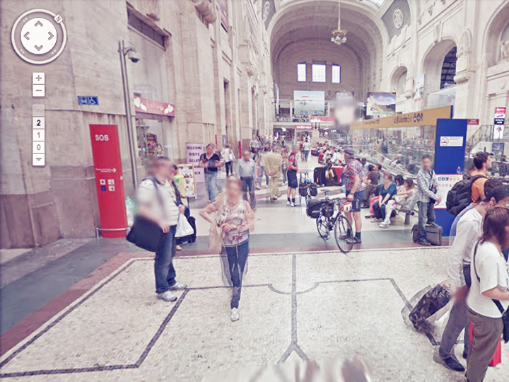 Milano Centrale è su Google Street View