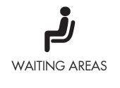 Waiting areas
