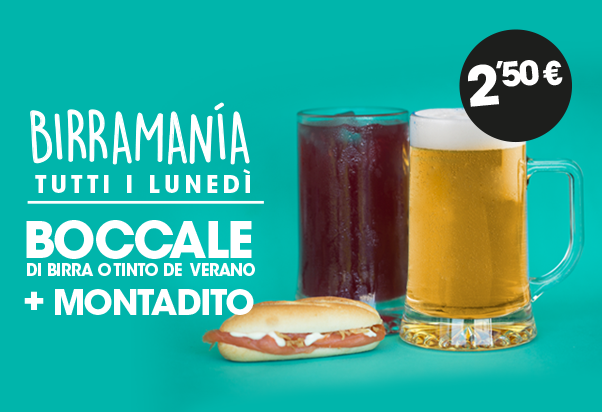 Brinda con noi da 100 Montaditos