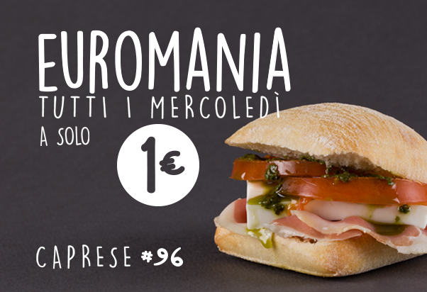 Il mercoledì è Euromania da 100 Montaditos