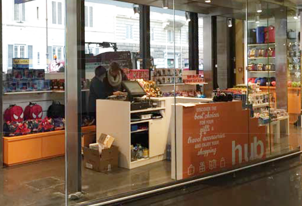 Hub apre a Roma Termini