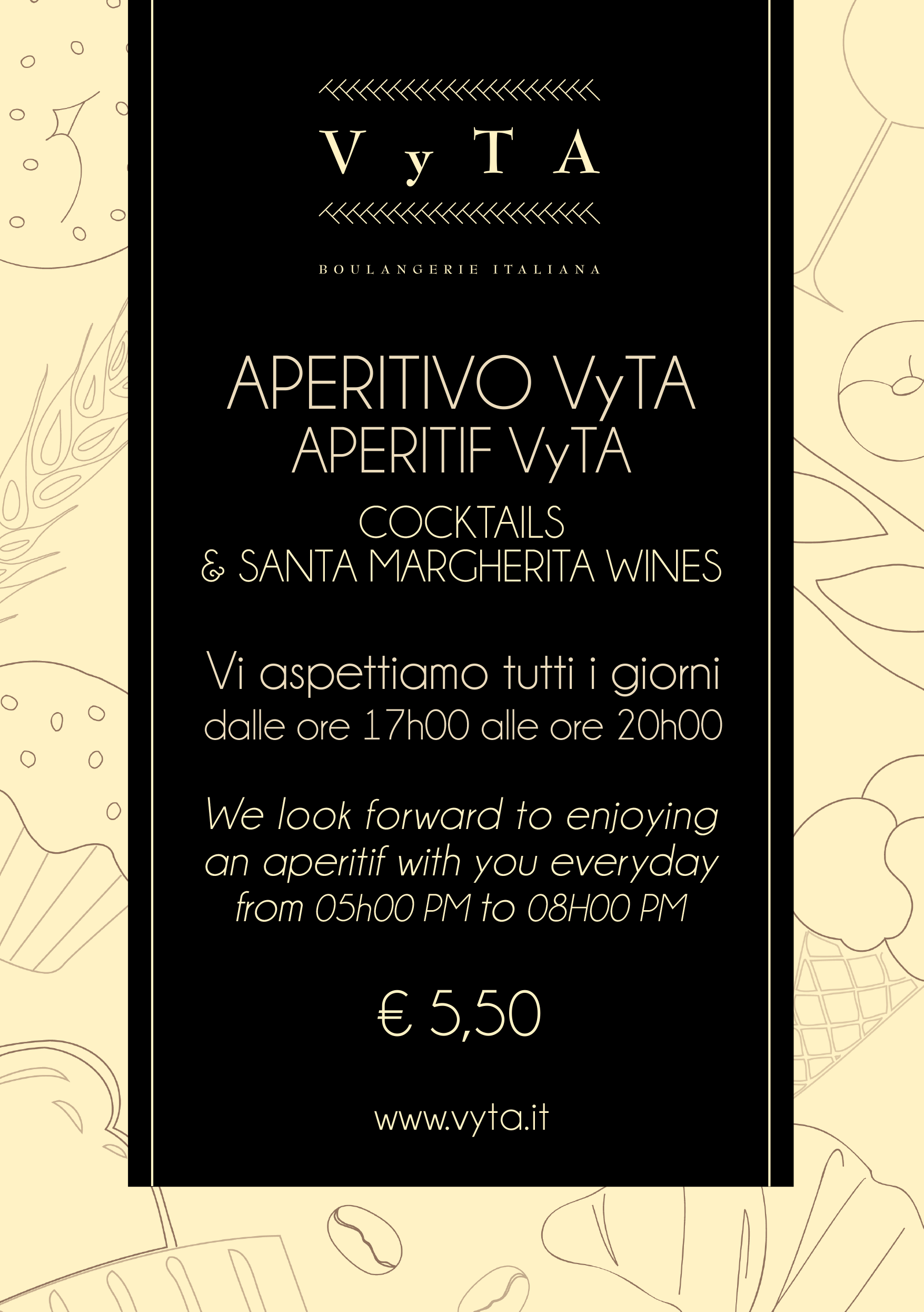 Happy Hour at Vyta!