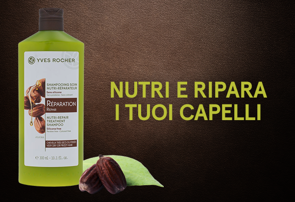 100% natural shampoo at Yves Rocher