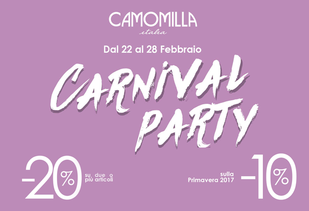 Saldi da Camomilla Italia