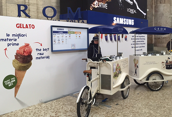 A Milano Centrale arriva la dolcezza del gelato Grom