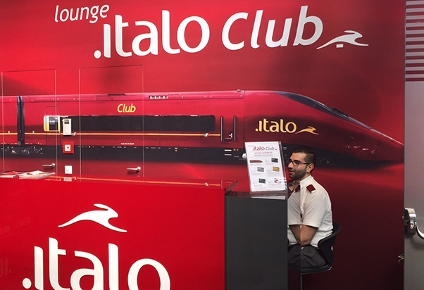Apre la nuova Lounge Italo Club