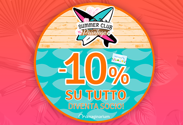 Imaginarium sconta tutto del 10%