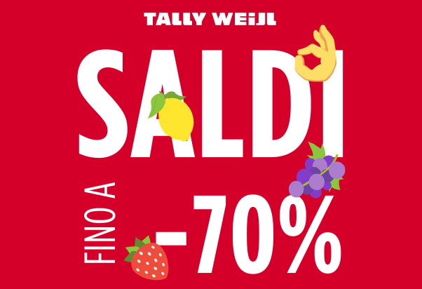 Da Tally Weijl è il momento dei saldi estivi