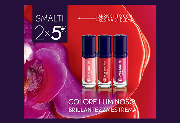 Gli smalti di Yves Rocher in offerta