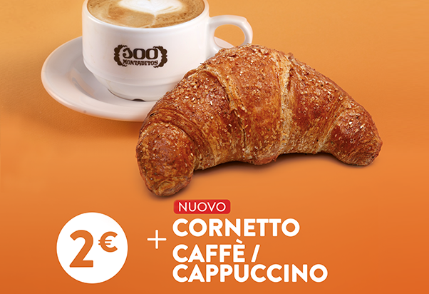 100 Montaditos: nuovi cornetti