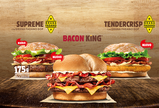 Burger King: arrivano i re!