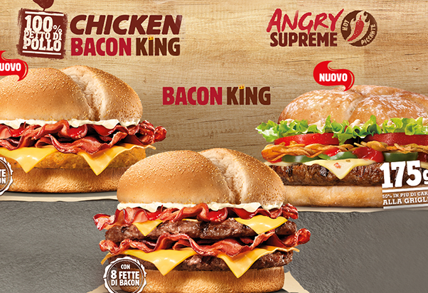 Burger King: il gusto aumenta!