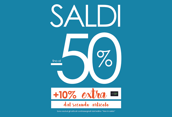 Arrivano i saldi da Camomilla Italia