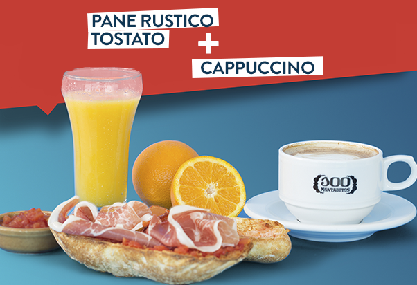 100 Montaditos: il buongiorno si vede dalla colazione!