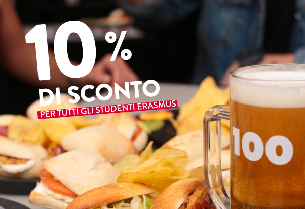 100 Montaditos: speciale studenti Erasmus.