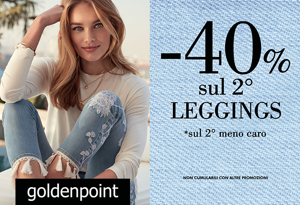 Goldenpoint: collezione leggings.