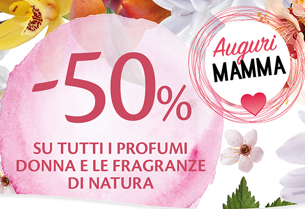 Bottega Verde: speciale Festa della Mamma.