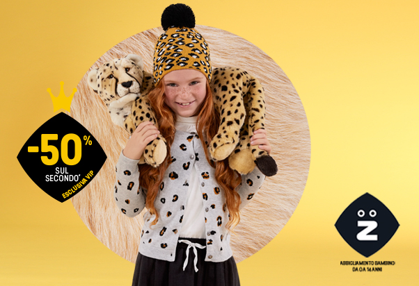 Z Kids: prendi il secondo al 50%