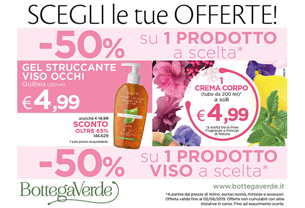 Scegli tu cosa scontare