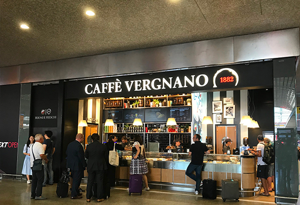 Caffè Vergnano: new opening.