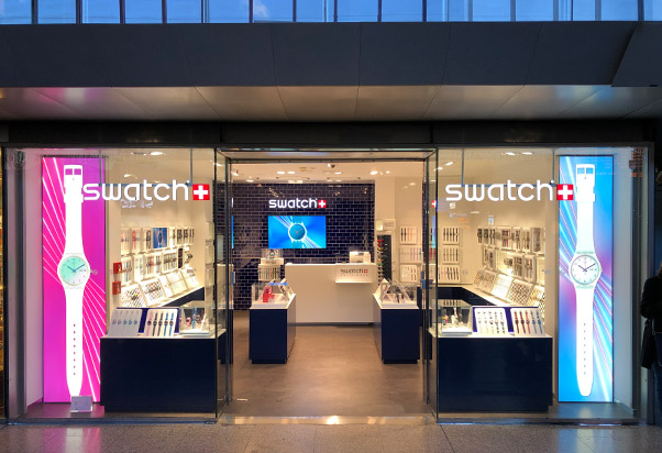 Swatch is coming.