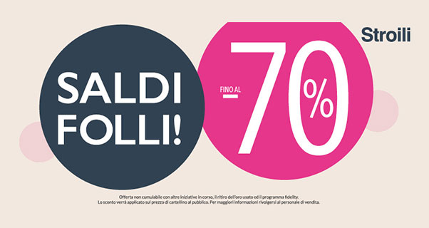 Saldi d’estate da Stroili