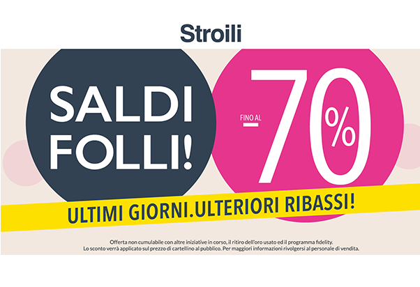 Saldi gioielli e orologi