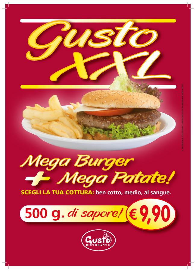 Hamburger XXL a un prezzo XXS