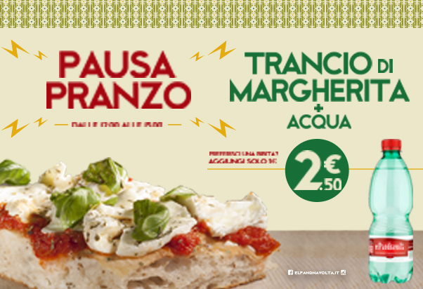 El Pan d’na volta: menù pranzo