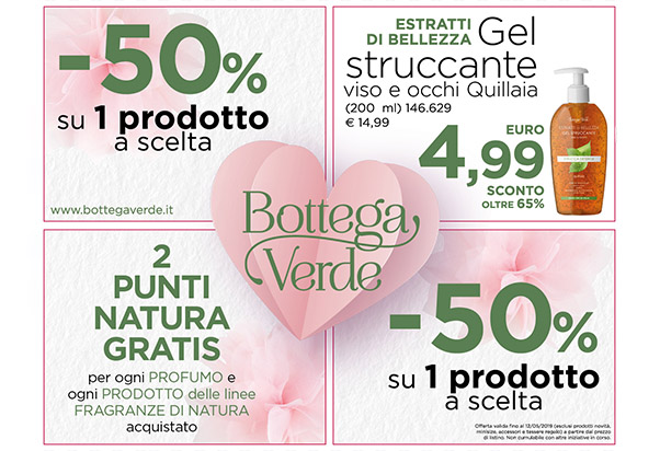 Promo Bottega Verde.