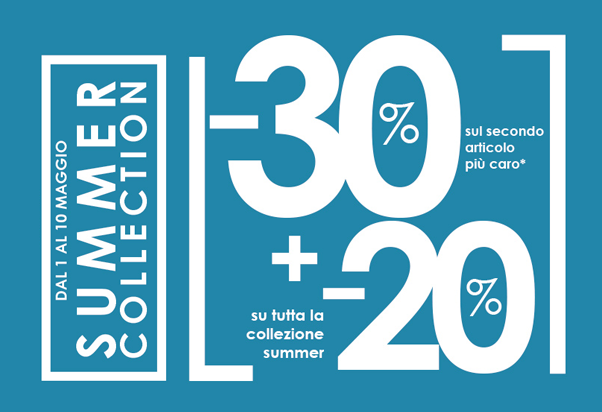 Tante offerte per l’estate da Camomilla Italia