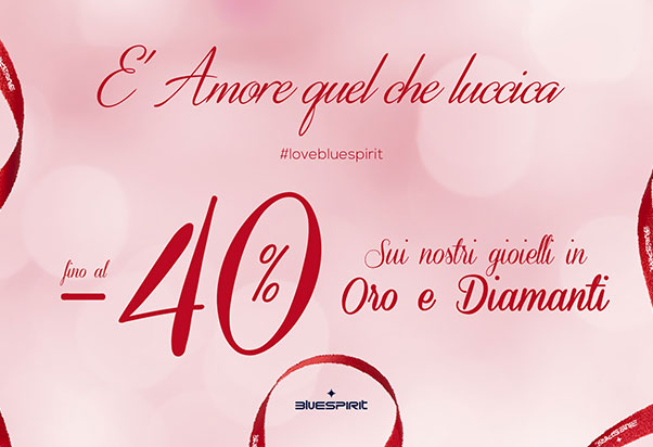 Una settimana di offerte da Blue Spirit